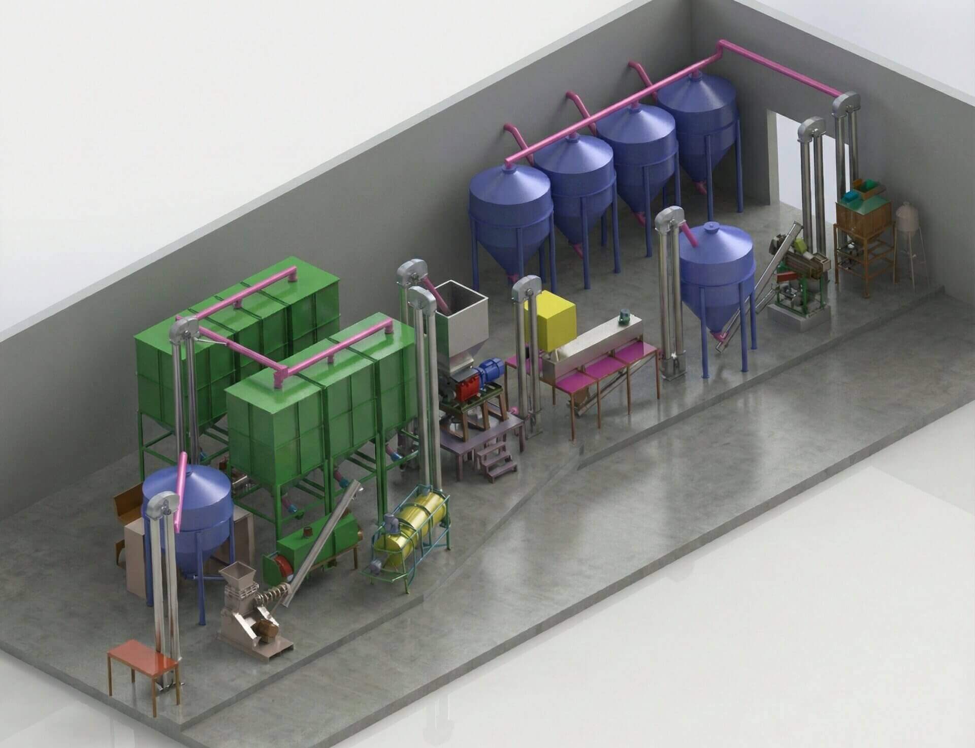 Linija za stočnu hranu